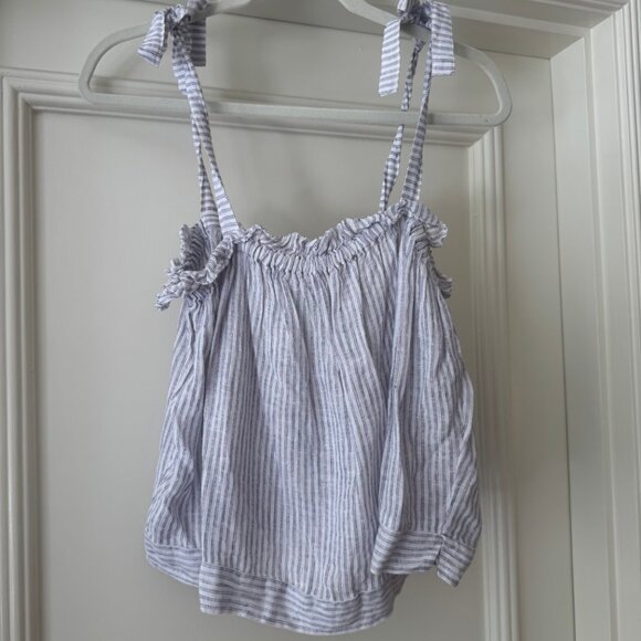 Rails Skylar Tie Strap Tank in Sparkler Stripe, Small - Picture 4 of 6